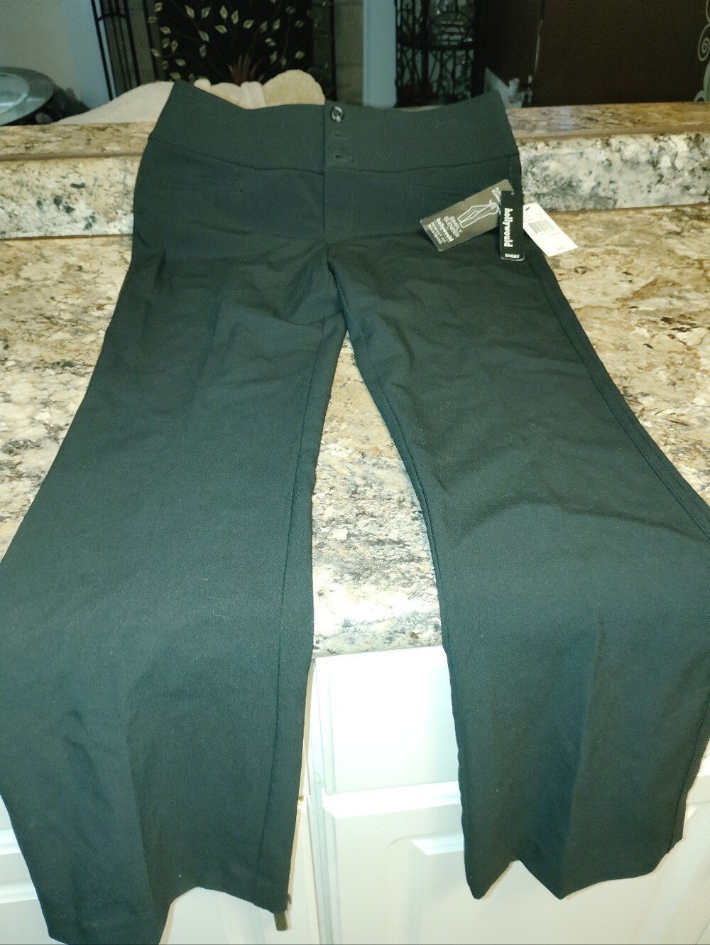 Lrg Nwt Green Women's Net Kohl's Green Boot-Cut Stretch Dress Pants - Picture 2 of 9